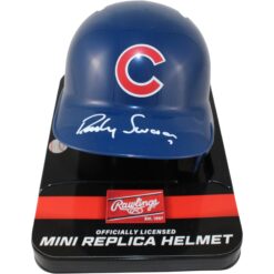 Dansby Swanson Autographed Chicago Cubs Rawlings Mini Helmet Fanatics 53697