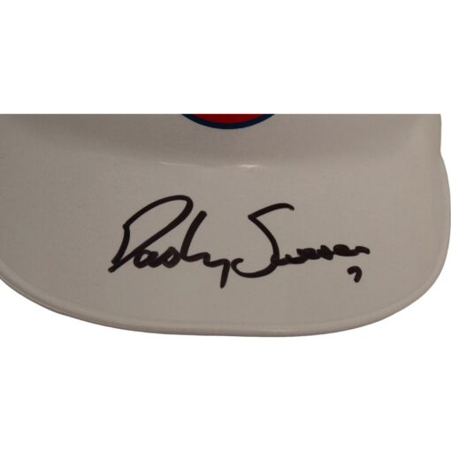 Dansby Swanson Autographed/Signed Chicago Cubs Mini Batting Helmet FAN 46735