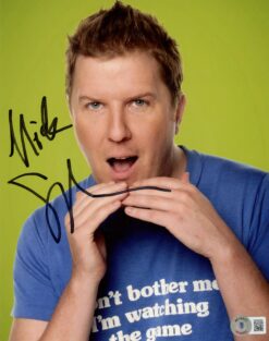 Nick Swarsdon Comedian Autographed/Signed 8x10 Photo Beckett 54427