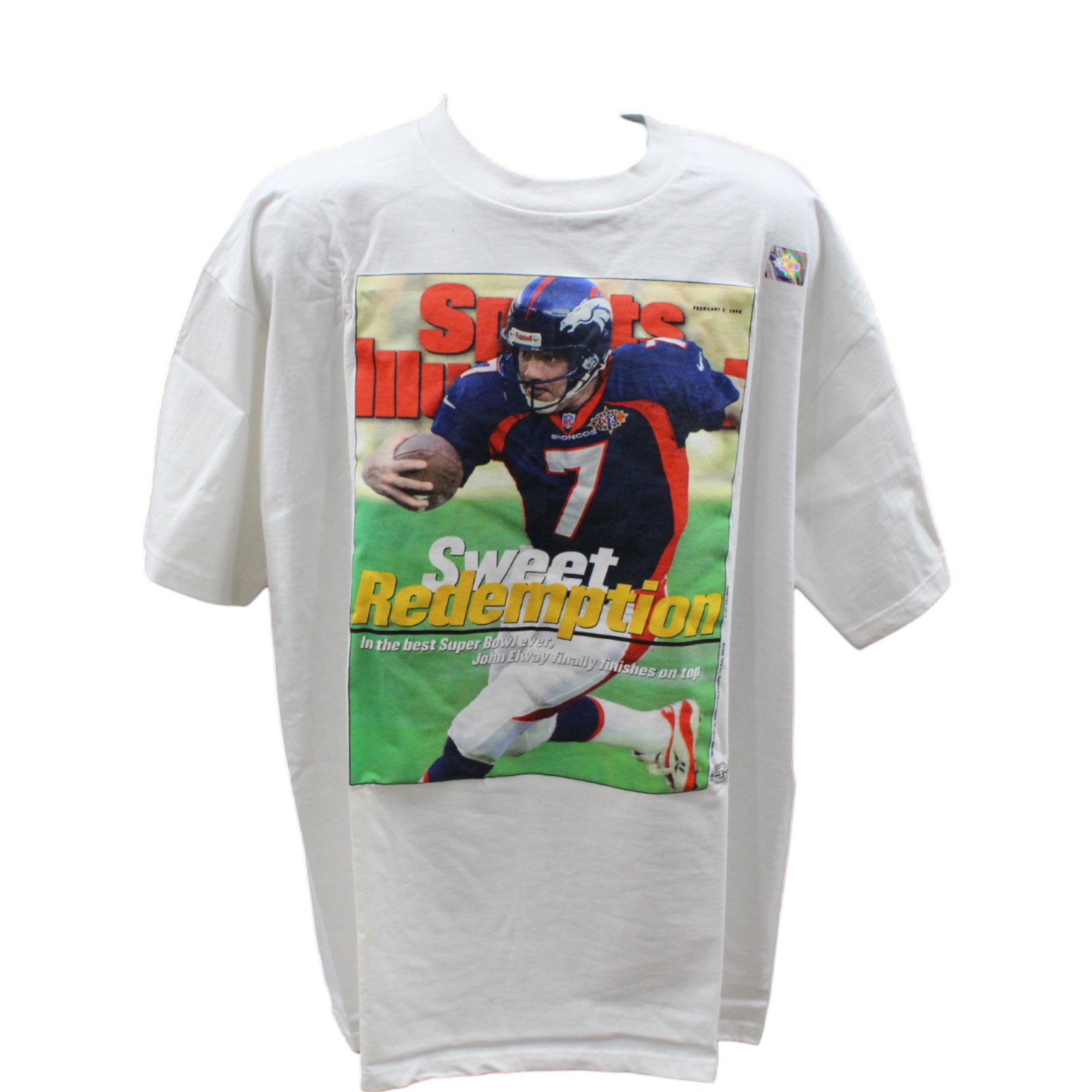 Denver Broncos "Sweet Redemption" Sports Illustrated 2XL T-Shirt 45858