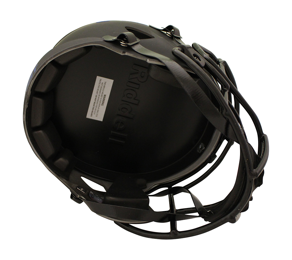 D'Andre Swift Autographed Detroit Lions F/S Eclipse Speed Helmet FAN