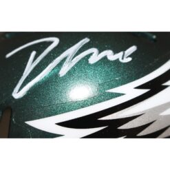 D'Andre Swift Signed Philadelphia Eagles Speed Mini Helmet Beckett