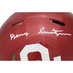 Barry Switzer Autographed/Signed Oklahoma Sooners Authentic Helmet Beckett 45769
