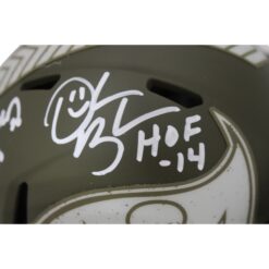 Lynch Sapp Barber Brooks Tampa Bay Buccaneers Salute Mini Helmet Beckett 48045