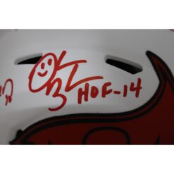 Lynch Sapp Barber Brooks Tampa Bay Buccaneers Lunar Mini Helmet Beckett 48054