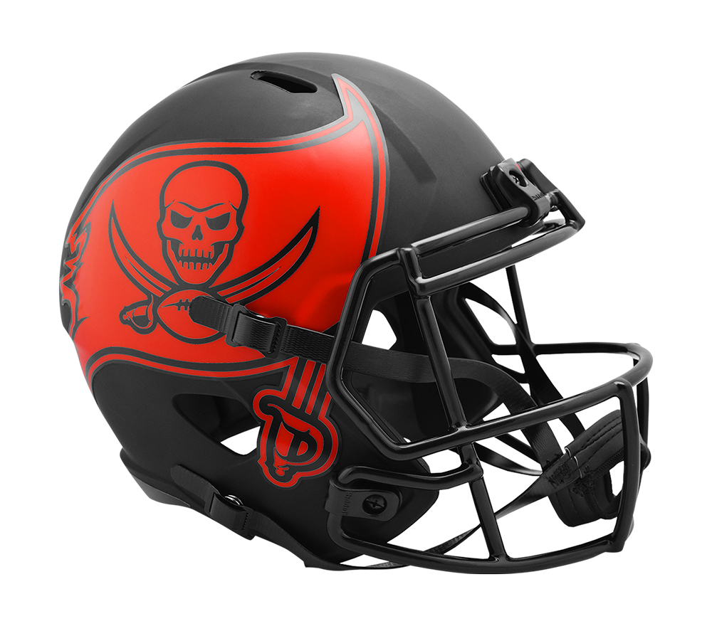Tampa Bay Buccaneers Full Size Eclipse Speed Replica Helmet New In Box 26778