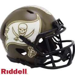 Tampa Bay Buccaneers Riddell New In Box 2022 Salute to Service Mini Helmet 35213
