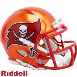 Tampa Bay Buccaneers Flash Speed Mini Helmet Riddell New In Box 30738