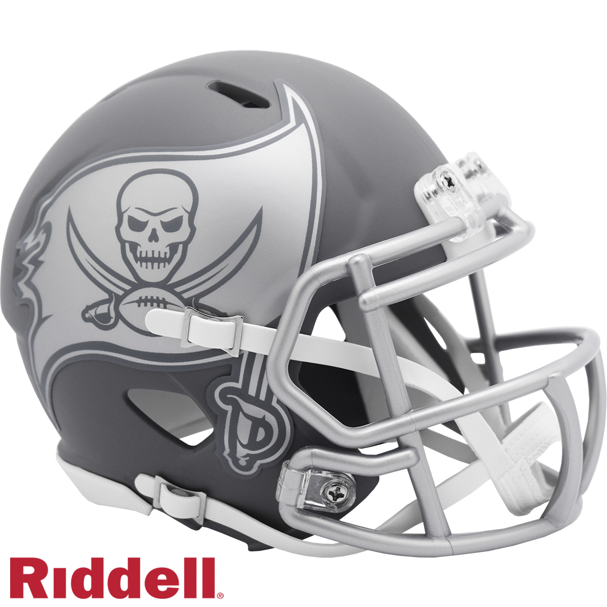 Tampa Bay Buccaneers Slate Riddell Mini Helmet New In Box 42151