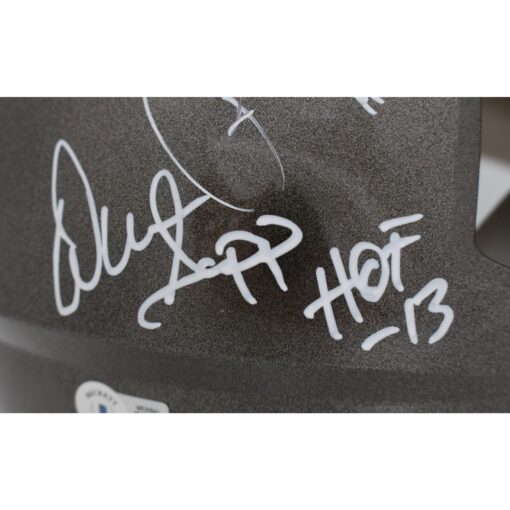 Super Bowl 37 Autographed Tampa Bay Buccaneers Pro TB Helmet HOF Beckett 48030