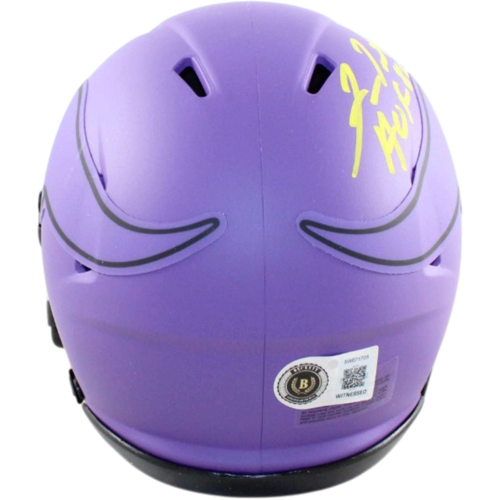 Fran Tarkenton Autographed Minnesota Vikings Mini Helmet Rave HOF Becket W 58815 3 Fran Tarkenton Autographed Minnesota Vikings Mini Helmet Rave HOF Becket W 58815