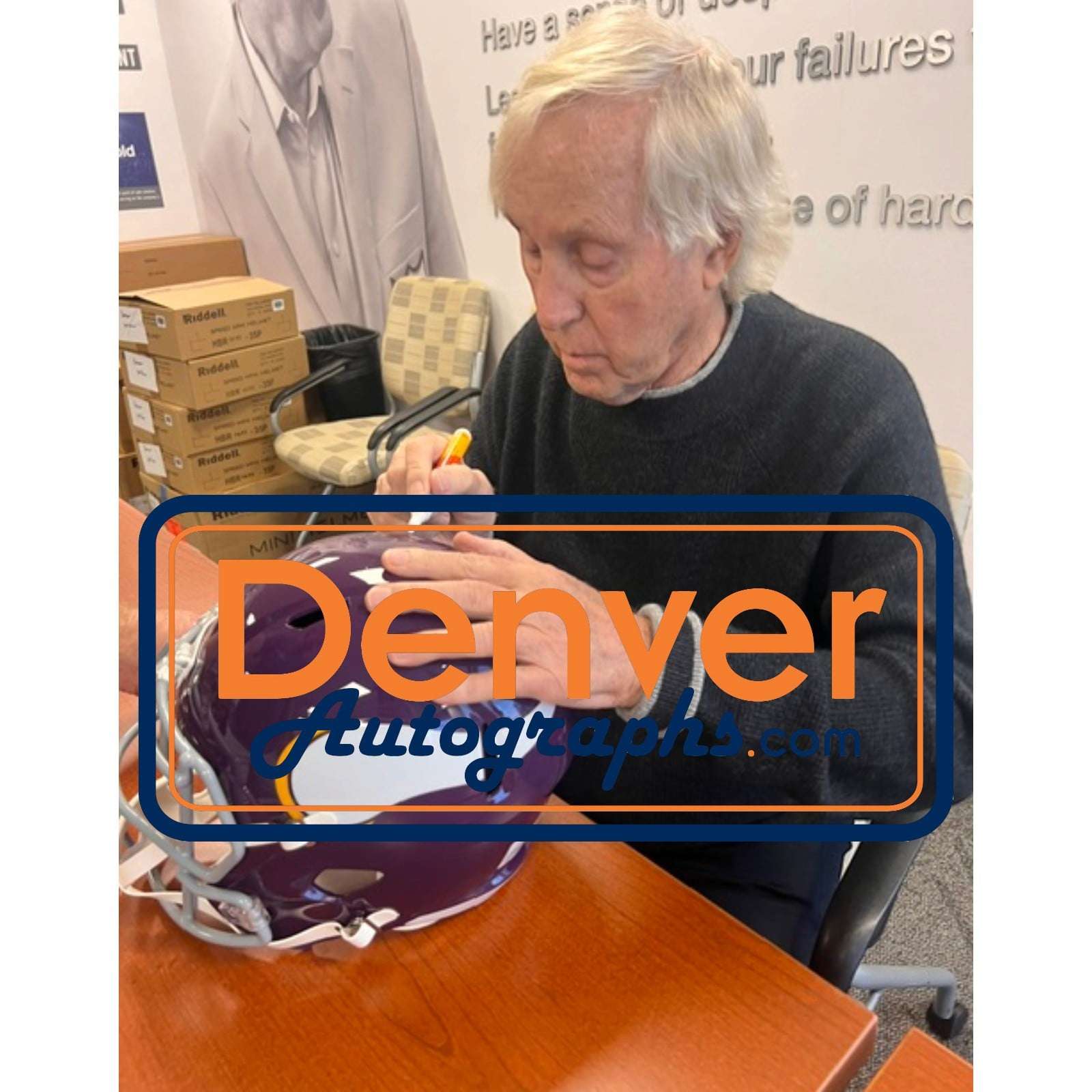 Fran Tarkenton Signed Minnesota Vikings Helmet F/S Replica 61-79 TB BAS 58829 7 Fran Tarkenton Signed Minnesota Vikings Helmet F/S Replica 61-79 TB BAS 58829