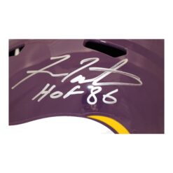 Fran Tarkenton Autographed Minnesota F/S TB Helmet Beckett