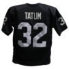 Jack Tatum Autographed/Signed Pro Style black XL Jersey JSA 26227