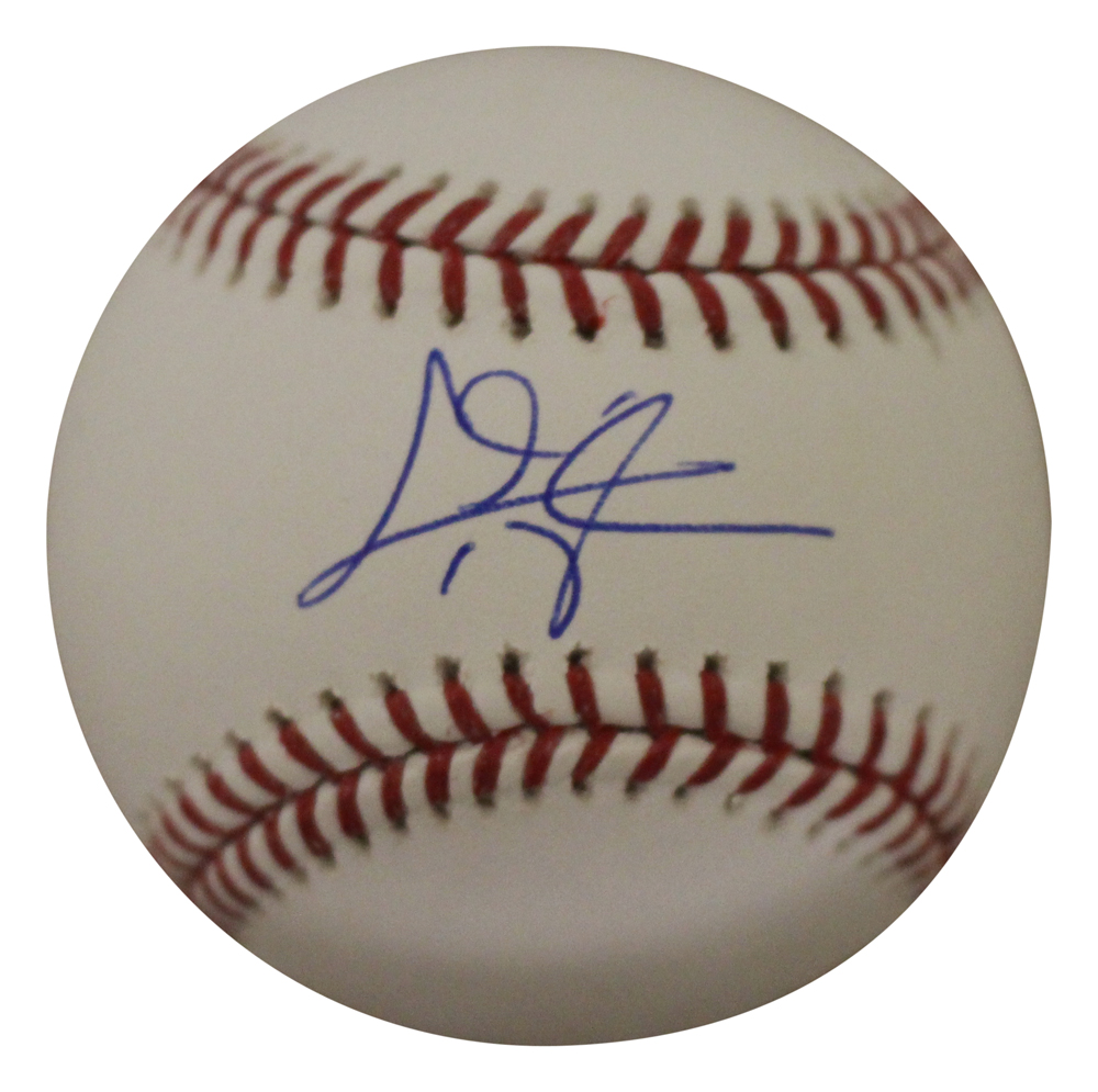 Chris Taylor Autographed/Signed Los Angeles Dodgers OML Baseball BAS 27382