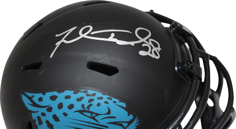 Fred Taylor Signed Jacksonville Jaguars Eclipse Mini Helmet BAS