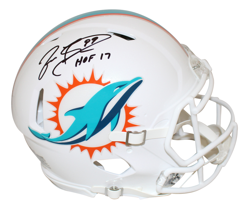 Jason Taylor Autographed Miami Dolphins Authentic Speed Helmet HOF JSA 28298