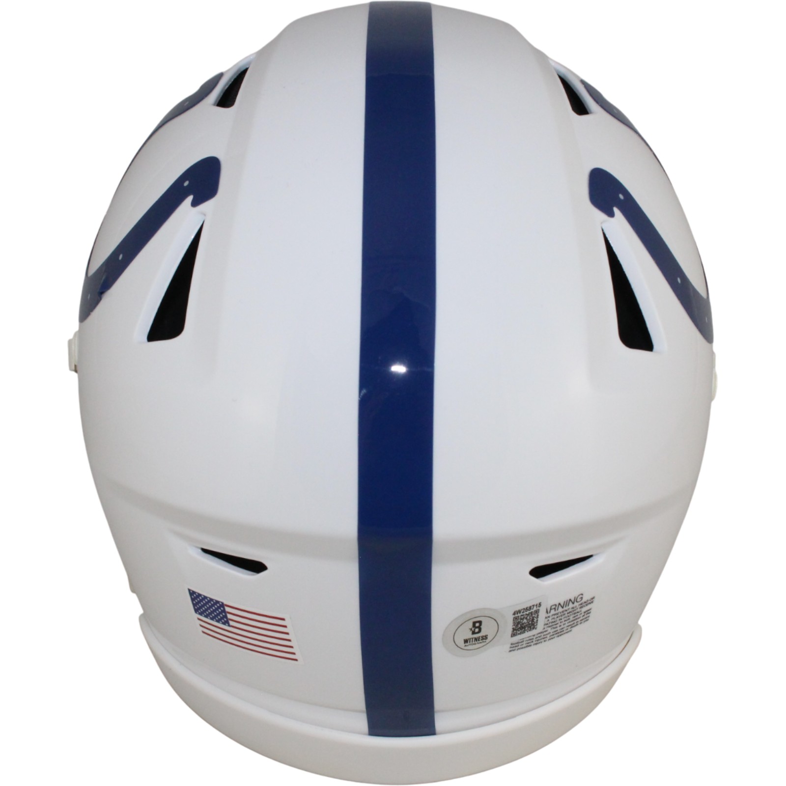 Jonathan Taylor Signed Indianapolis Colts Mid-Size Midi Helmet Beckett 53872 3 Jonathan Taylor Signed Indianapolis Colts Mid-Size Midi Helmet Beckett 53872