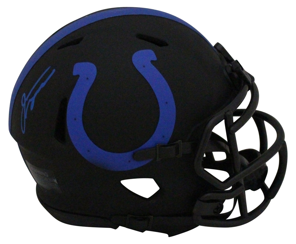 Jonathan Taylor Autographed Indianapolis Colts Eclipse Mini Helmet FAN 31092