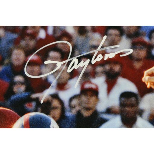 Lawrence Taylor Autographed New York Giants 16x20 Photo Beckettt Witness 51145