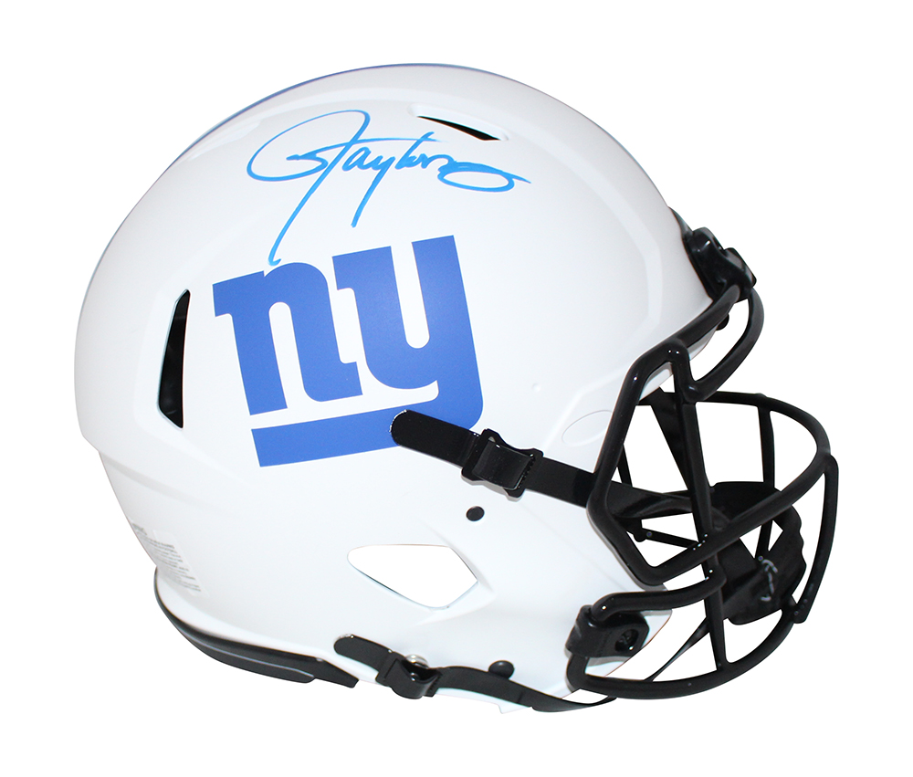 Taylor Lawrence Signed New York Giants Authentic Lunar Helmet Beckett