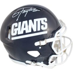 Lawrence Taylor Autographed New York Giants Authentic TB Helmet Beckett 50974