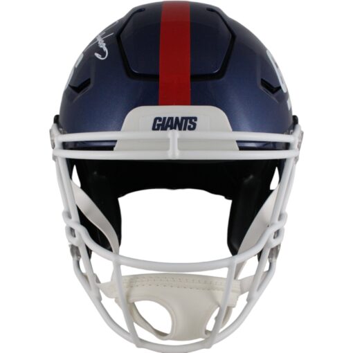 Lawrence Taylor Signed New York Giants Color Rush SpeedFlex Helmet Beckett 49292