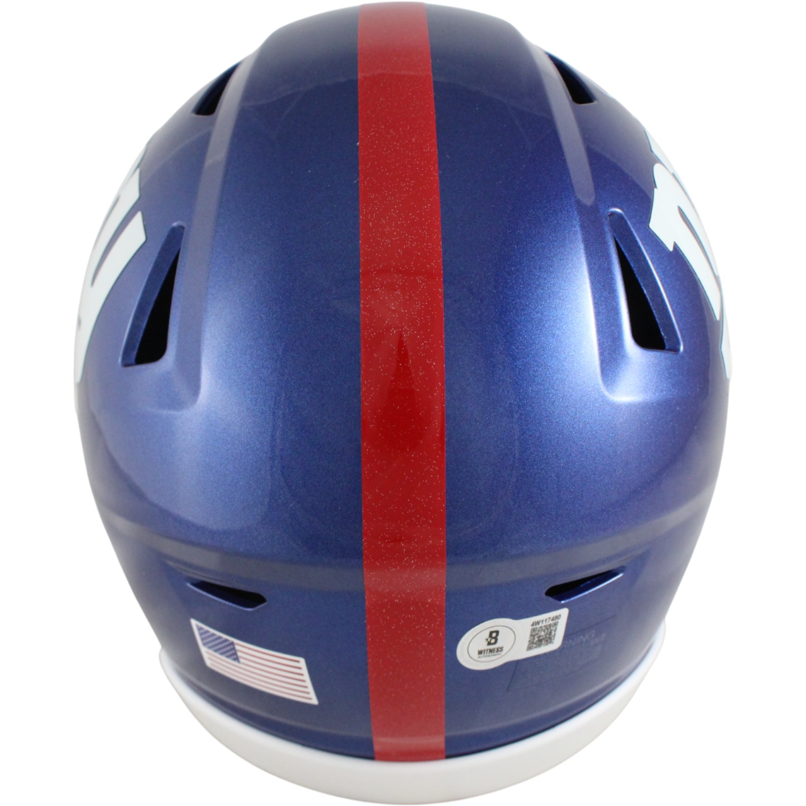 Lawrence Taylor Autographed New York Giants Mid-Size Midi Helmet Beckett 54051 3 Lawrence Taylor Autographed New York Giants Mid-Size Midi Helmet Beckett 54051