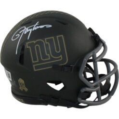 Lawrence Taylor Autographed New York Giants 25 STS Mini Helmet Beckett W 55043