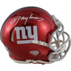 Lawrence Taylor Autographed New York Giants Flash Mini Helmet Beckett 49759
