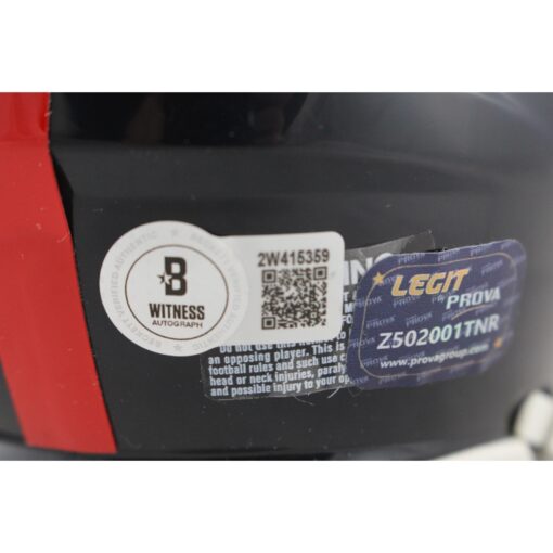 Lawrence Taylor Autographed/Signed New York Giants TB Mini Helmet Beckett 49753