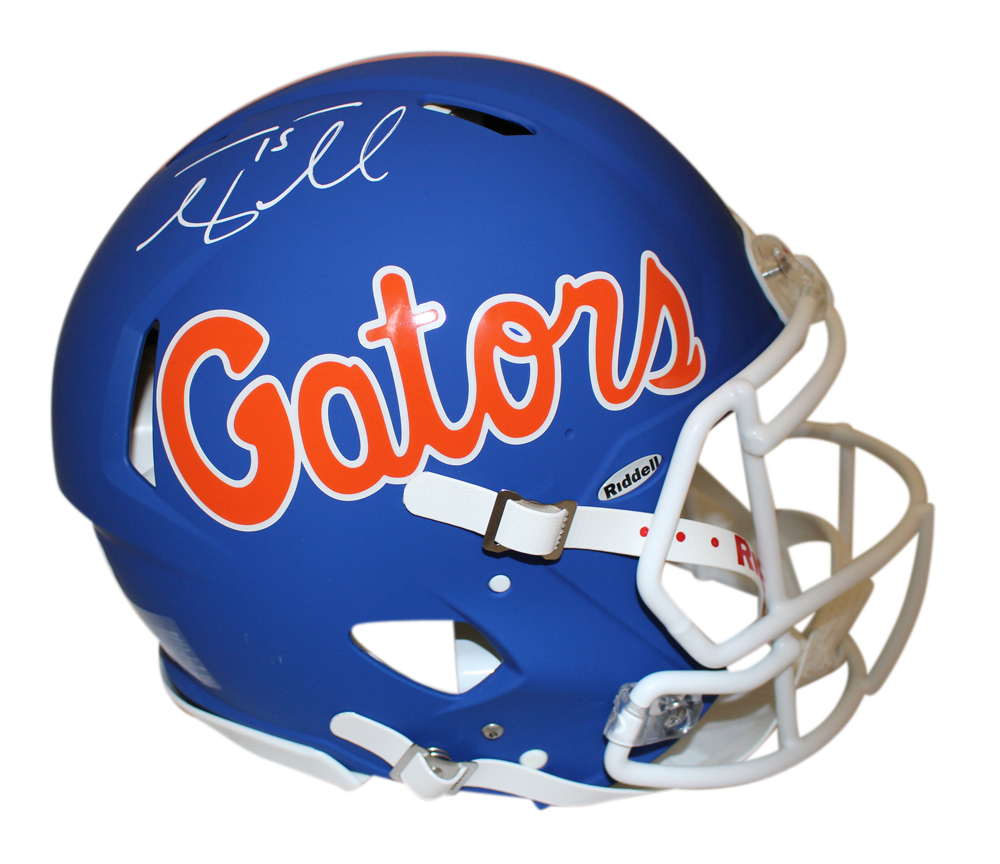 Tim Tebow Autographed Florida Gators Blue Authentic Helmet BAS