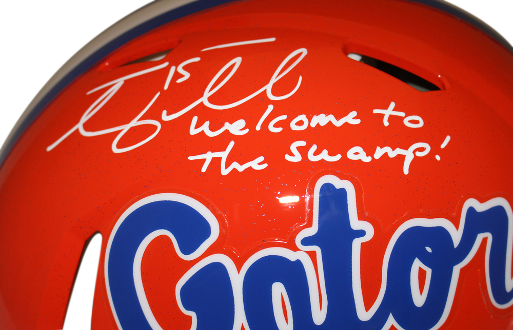 Tim Tebow Autographed Florida Gators Speed Authentic Helmet w/insc BAS