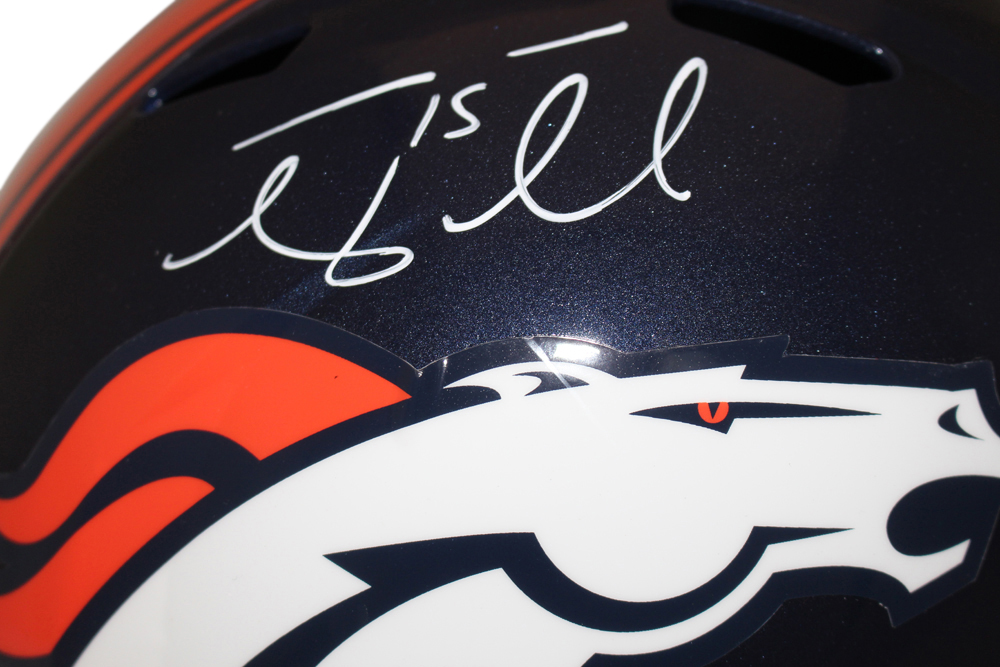 Tim Tebow Autographed Denver Broncos Speed F/S Helmet BAS
