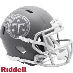 Tennessee Titans Slate Riddell Mini Helmet New In Box 47503