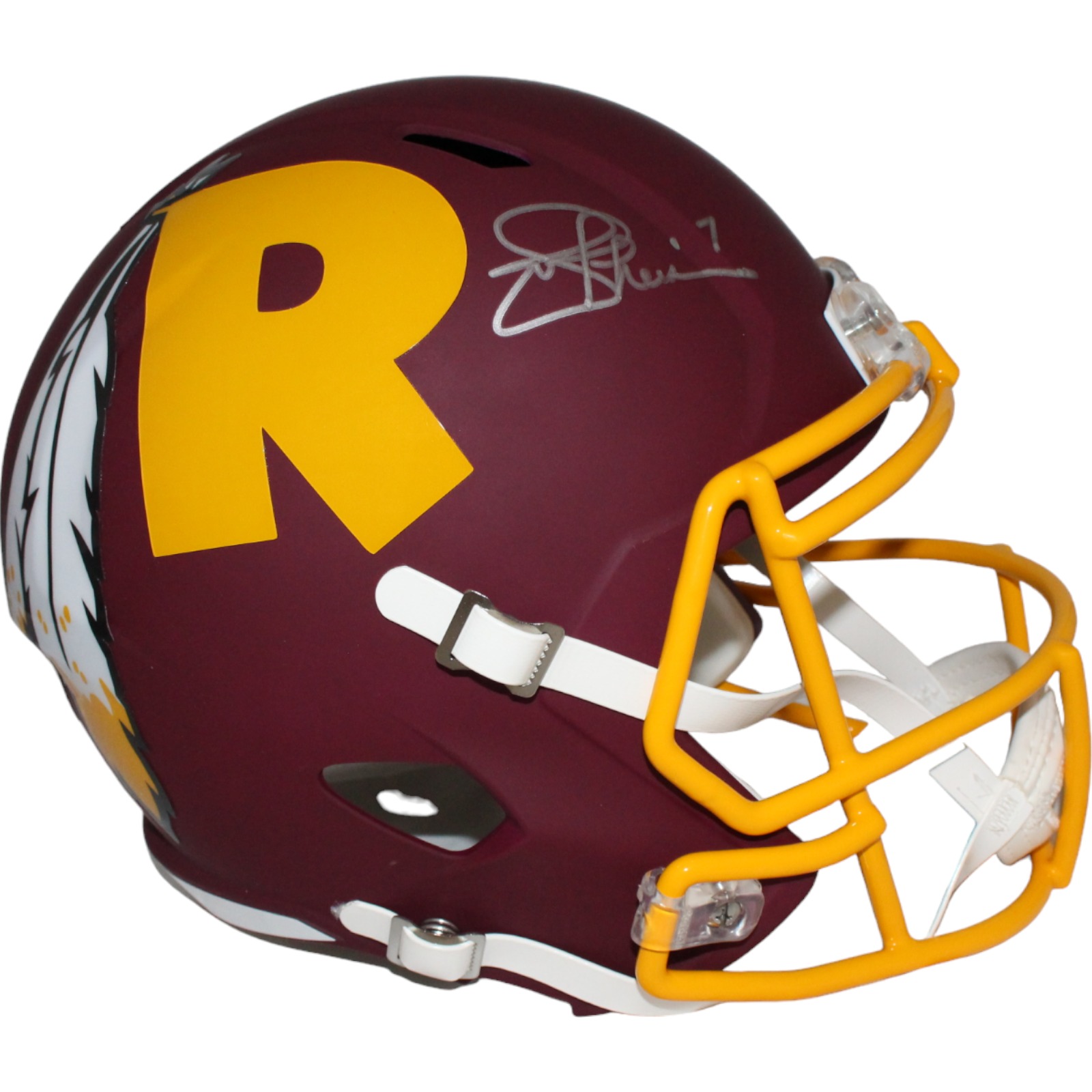 Joe Theismann Signed Washington Redskins AMP F/S Helmet Beckett