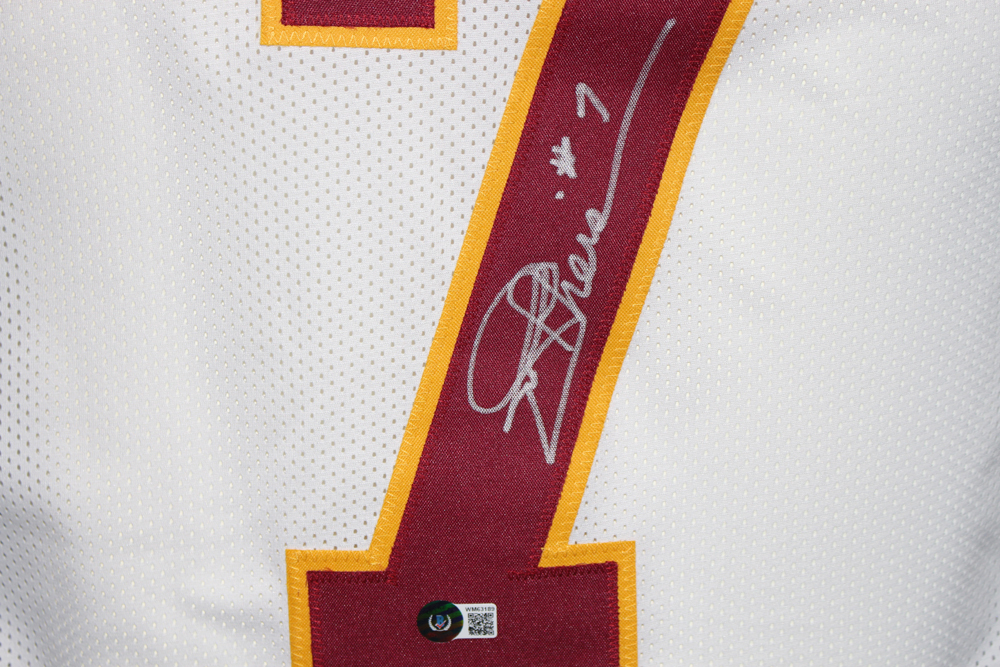 Joe Theismann Autographed/Signed Pro Style White XL Jersey Beckett