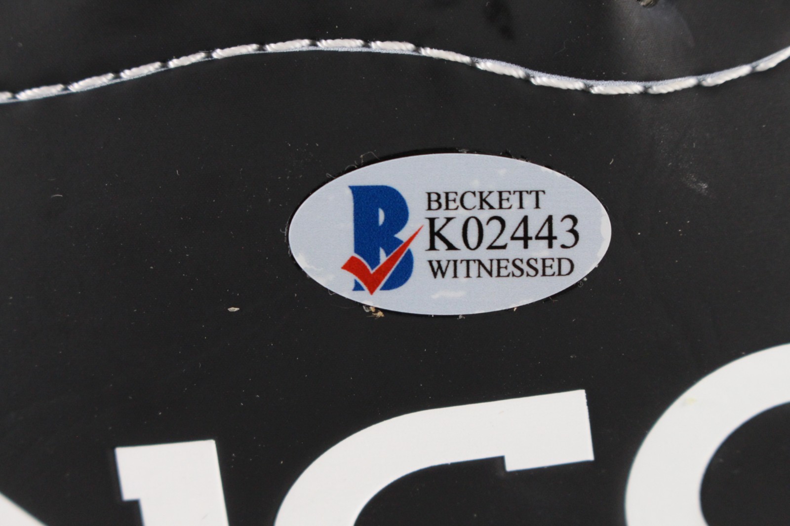 Demaryius Thomas Autographed/Signed Denver Broncos Logo Football Beckett 59386 4 Demaryius Thomas Autographed/Signed Denver Broncos Logo Football Beckett 59386