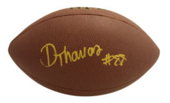 Demaryius Thomas Signed Denver Broncos Super Grip Football Beckett