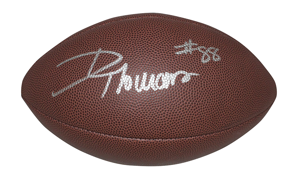 Demaryius Thomas Autographed/Signed Super Grip Football Beckett