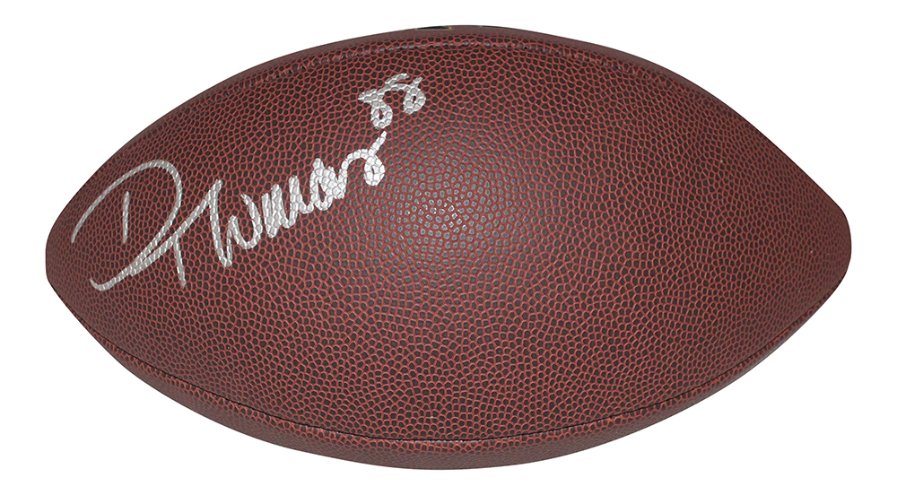 Demaryius Thomas Autographed/Signed Super Grip Football Beckett 