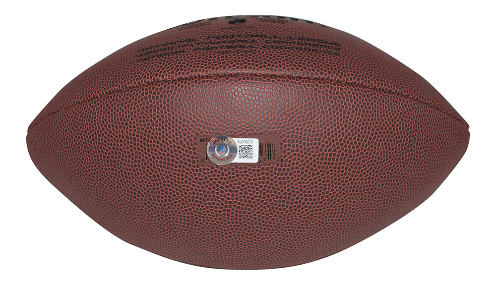Demaryius Thomas Autographed/Signed Super Grip Football Beckett