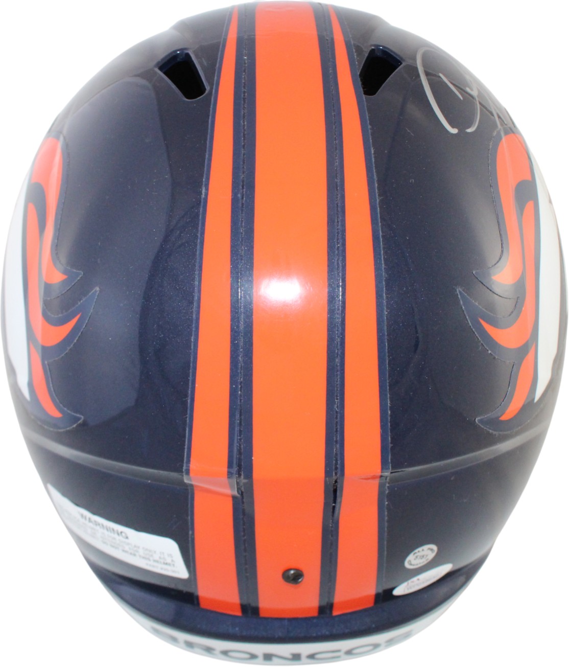 Demaryius Thomas Autographed/Signed Denver Broncos F/S 97-23 TB Helmet JSA 59351 3 Demaryius Thomas Autographed/Signed Denver Broncos F/S 97-23 TB Helmet JSA 59351