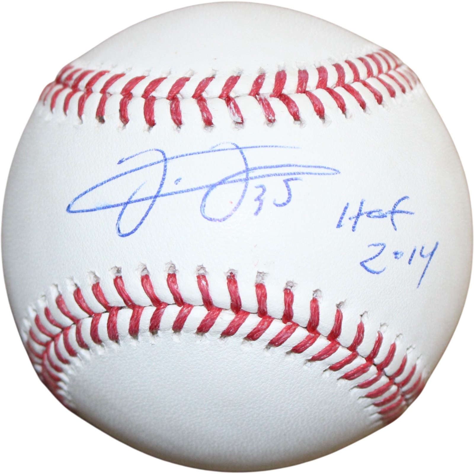Frank Thomas Autographed Chicago White Sox OML Baseball HOF Beckett 54827