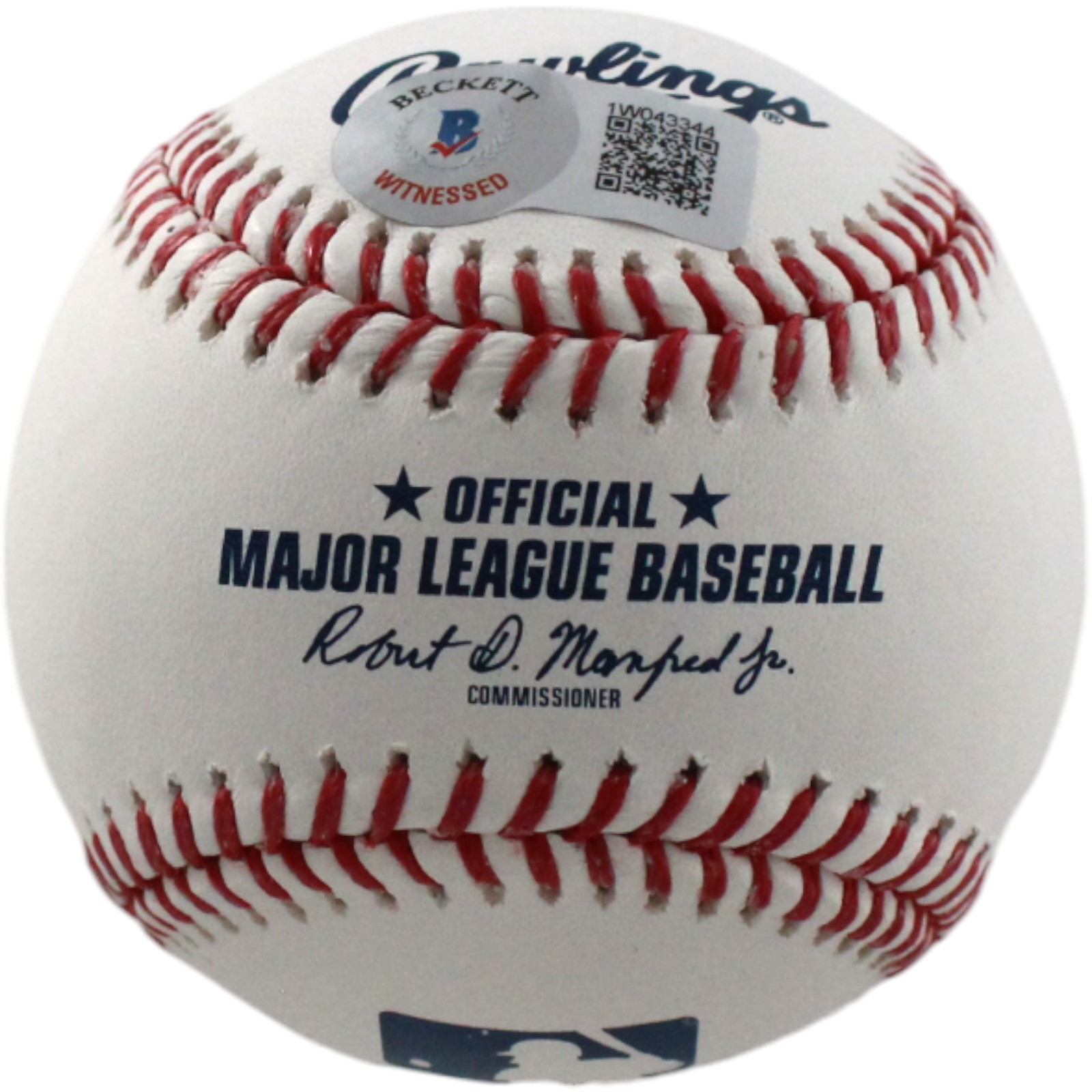 Frank Thomas Signed Chicago White Sox OML Baseball HOF Beckett 40578