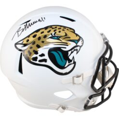 Brian Thomas Jr Autographed Jacksonville Jaguiars F/S Wht Helmet Fanatics 51298