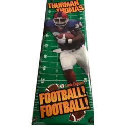 Thurman Thomas Buffalo Bills 26x75 Little Caesar's Vintage Poster 57567