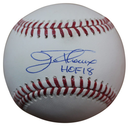 Jim Thome Autographed/Signed Chicago White Sox OML Baseball HOF BAS 25720