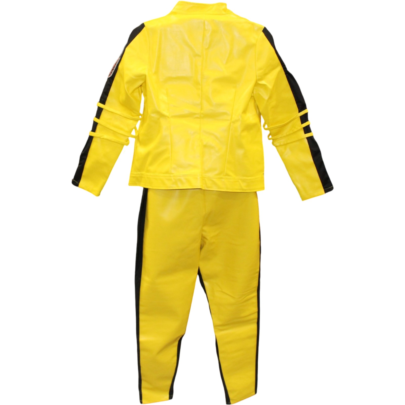 Uma Thurman Autographed Kill Bill Yellow Leather Jackets & Pants Beckett 56559 7 Uma Thurman Autographed Kill Bill Yellow Leather Jackets & Pants Beckett 56559