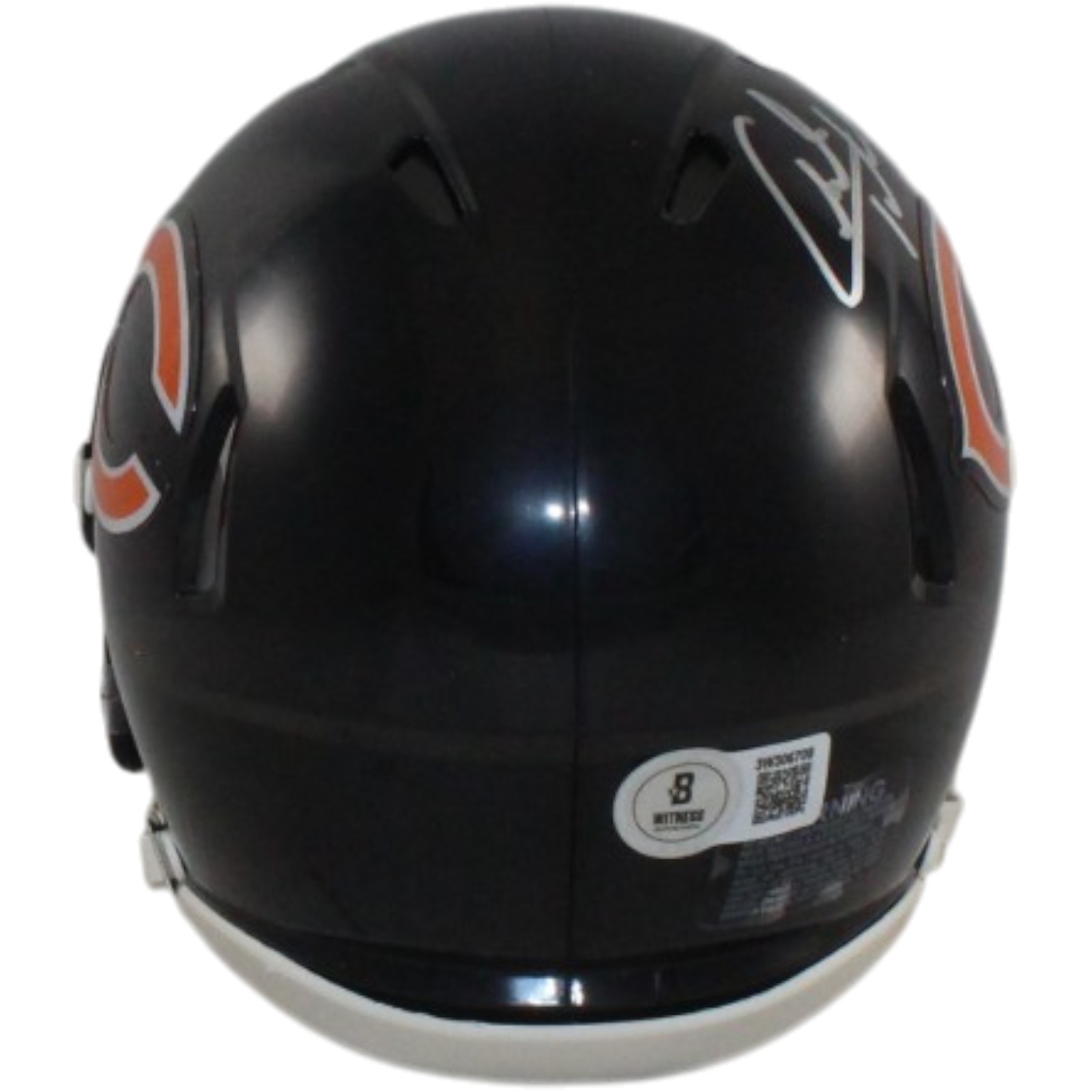 Charles Tillman Autographed Chicago Bears Mini Helmet Beckett Witness 56379 3 Charles Tillman Autographed Chicago Bears Mini Helmet Beckett Witness 56379
